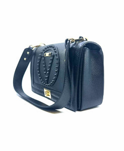 MARIO VALENTE Black Leather Handbag