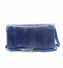 Load image into Gallery viewer, GUCCI Brown Leather Snakeskin Solid Handbag
