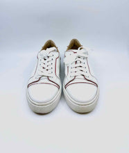 Load image into Gallery viewer, CHRISTIAN LOUBOUTIN Size 7 White Leather Sneakers
