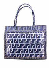 Load image into Gallery viewer, FENDI Brown Mesh Zucca Tote

