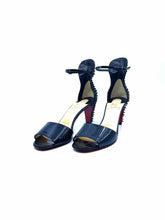 Load image into Gallery viewer, CHRISTIAN LOUBOUTIN Size 6.5 Black Patent Leather Spikes Pumps
