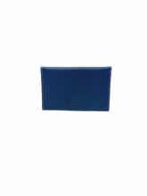 Load image into Gallery viewer, ARMANI COLLEZIONI Navy Leather Solid Clutch
