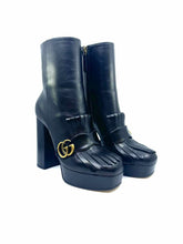 Load image into Gallery viewer, GUCCI Malaga Kid GG Ankle Boot | Size 10.5
