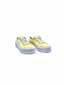 CELINE Size 9 Yellow Sneakers