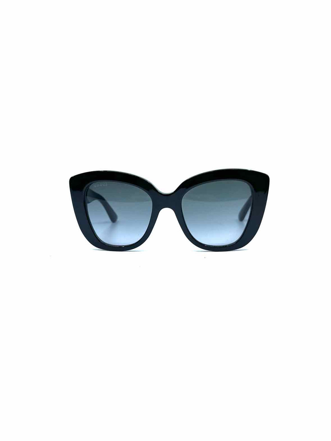 GUCCI Black Square Solid Sunglasses