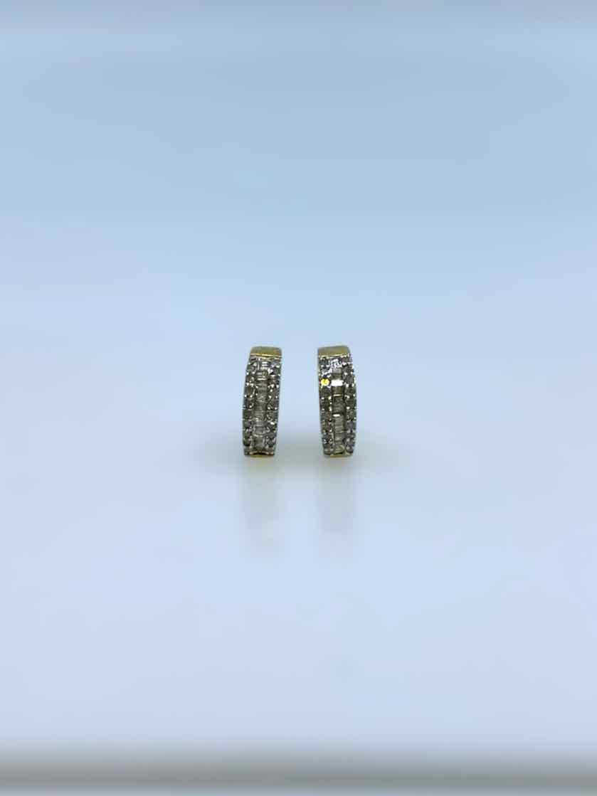 NL Gold Pierced Earrings