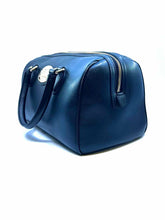 Load image into Gallery viewer, ROBERTO CAVALLI Black Leather Solid Handbag
