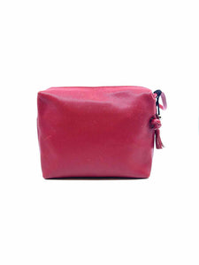 BOTTEGA VENETA Red Leather Crossbody