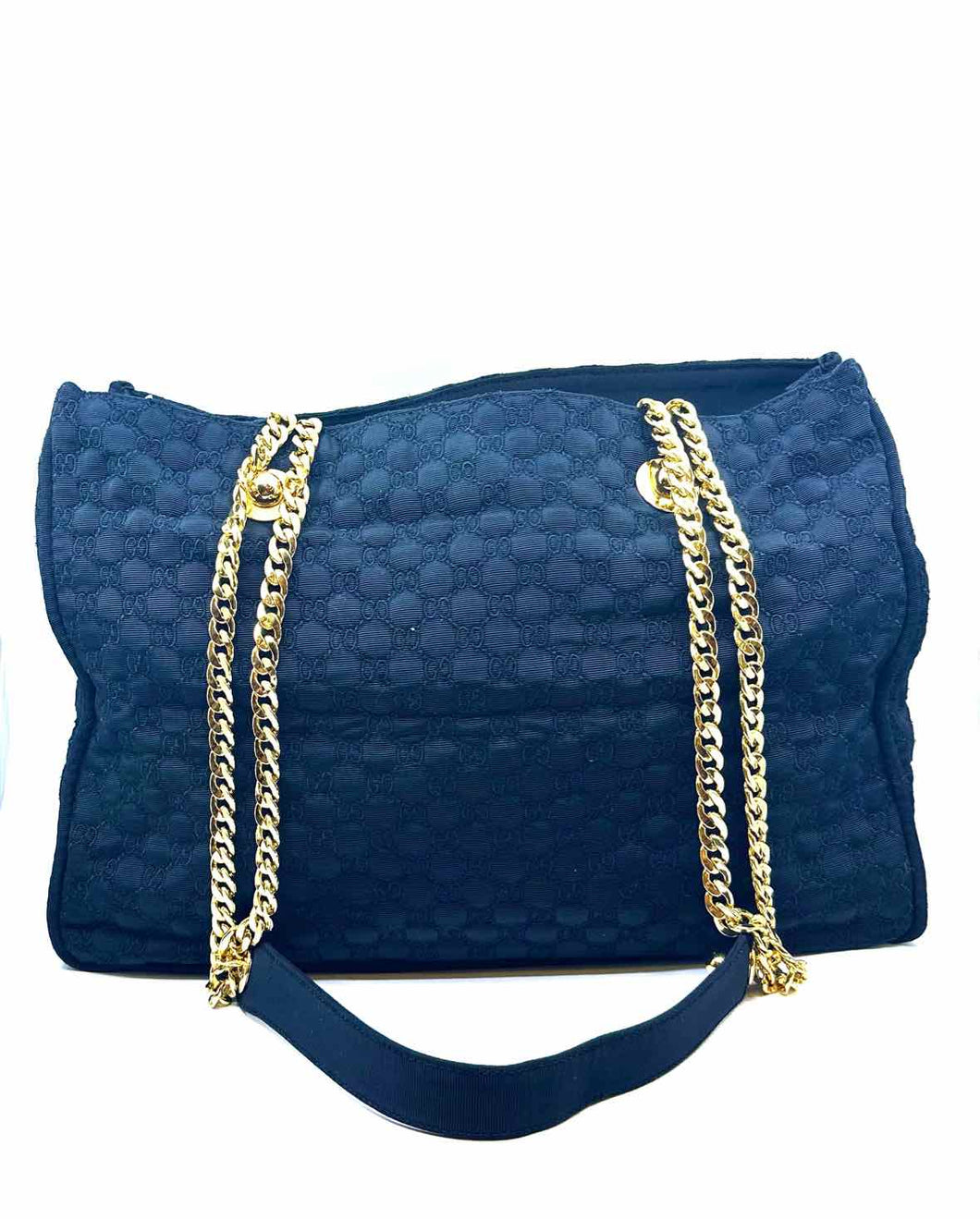 GUCCI Black Fabric Handbag