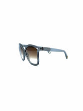 Load image into Gallery viewer, CHLOE Grey, White Square Solid Sunglasses
