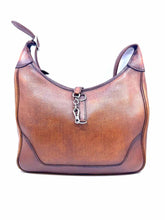Load image into Gallery viewer, HERMES Trim Camel Leather Solid Handbag
