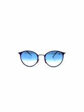 Load image into Gallery viewer, RAYBAN Blue, Red Round Sunglasses
