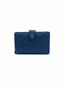 CHANEL Black Leather Wallet