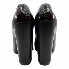 Load image into Gallery viewer, LOUIS VUITTON Patent Leather Croc Pumps | 6.5
