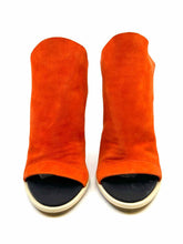 Load image into Gallery viewer, BALENCIAGA Size 7.5 Orange Suede Solid Sandals
