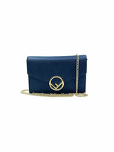 Load image into Gallery viewer, FENDI Wallet on Chain Black Leather Solid Handbag
