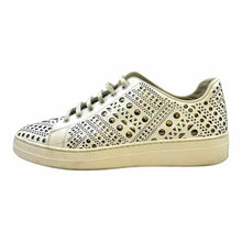 Load image into Gallery viewer, ALAIA Size 9 White Patent Leather Sneakers
