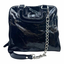 Load image into Gallery viewer, DOLCE &amp; GABBANA Black Patent Leather Solid Handbag
