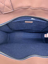 Load image into Gallery viewer, BURBERRY Black, Brown Leather Canvas Solid Handbag
