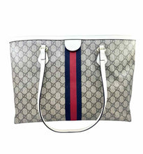 Load image into Gallery viewer, GUCCI Brown, beige Monogram Tote
