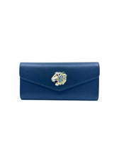 Load image into Gallery viewer, GUCCI Rajah Clutch Black Leather Solid Clutch
