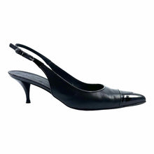 Load image into Gallery viewer, CHANEL Leather Slingback | 7.5
