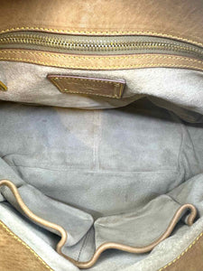 PRADA Beige Linen Handbag