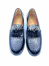 Load image into Gallery viewer, CHRISTIAN LOUBOUTIN Size 11 Black Men's Loafers
