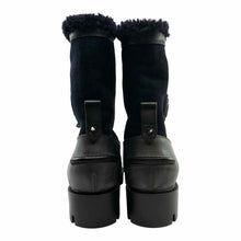 Load image into Gallery viewer, CHRISTIAN LOUBOUTIN Size 9 Black Rubber Ankle Boot
