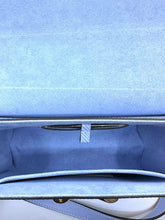 Load image into Gallery viewer, LOUIS VUITTON Blue Jean Epi Twist MM Blue Leather Solid Epi Handbag
