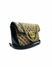 Load image into Gallery viewer, GUCCI Marmont Brown Canvas Monogram Handbag
