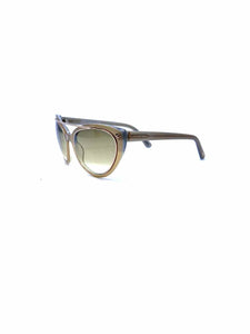 TOM FORD Beige Cat Eye Solid Sunglasses