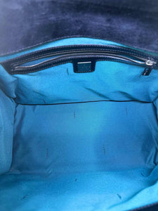 FENDI Black Patent Leather Handbag