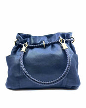 Load image into Gallery viewer, MICHAEL KORS Black Leather Solid Handbag
