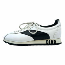 Load image into Gallery viewer, CHRISTIAN DIOR Size 8 White Leather Sneakers
