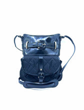 Load image into Gallery viewer, BURBERRY Black Nylon Quilted Handbag
