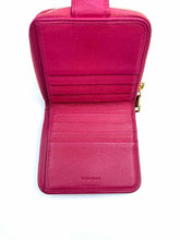 Load image into Gallery viewer, YVES SAINT LAURENT Hot Pink Leather Wallet
