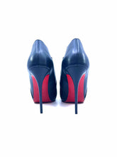 Load image into Gallery viewer, CHRISTIAN LOUBOUTIN Size 9 Black Leather Ankle Boot

