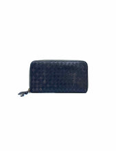 Load image into Gallery viewer, BOTTEGA VENETA Continental Brown Leather Woven Wallet
