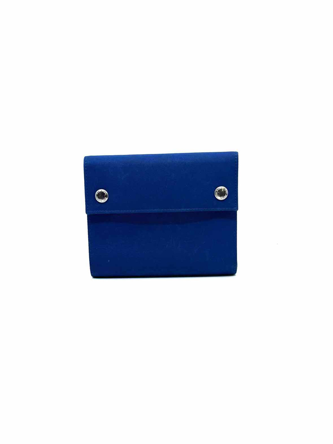 PRADA Navy Nylon Wallet