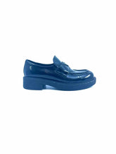 Load image into Gallery viewer, PRADA Size 40 Black Leather Loafers

