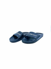 Load image into Gallery viewer, BALENCIAGA Size 6 Black Leather Solid Sandals
