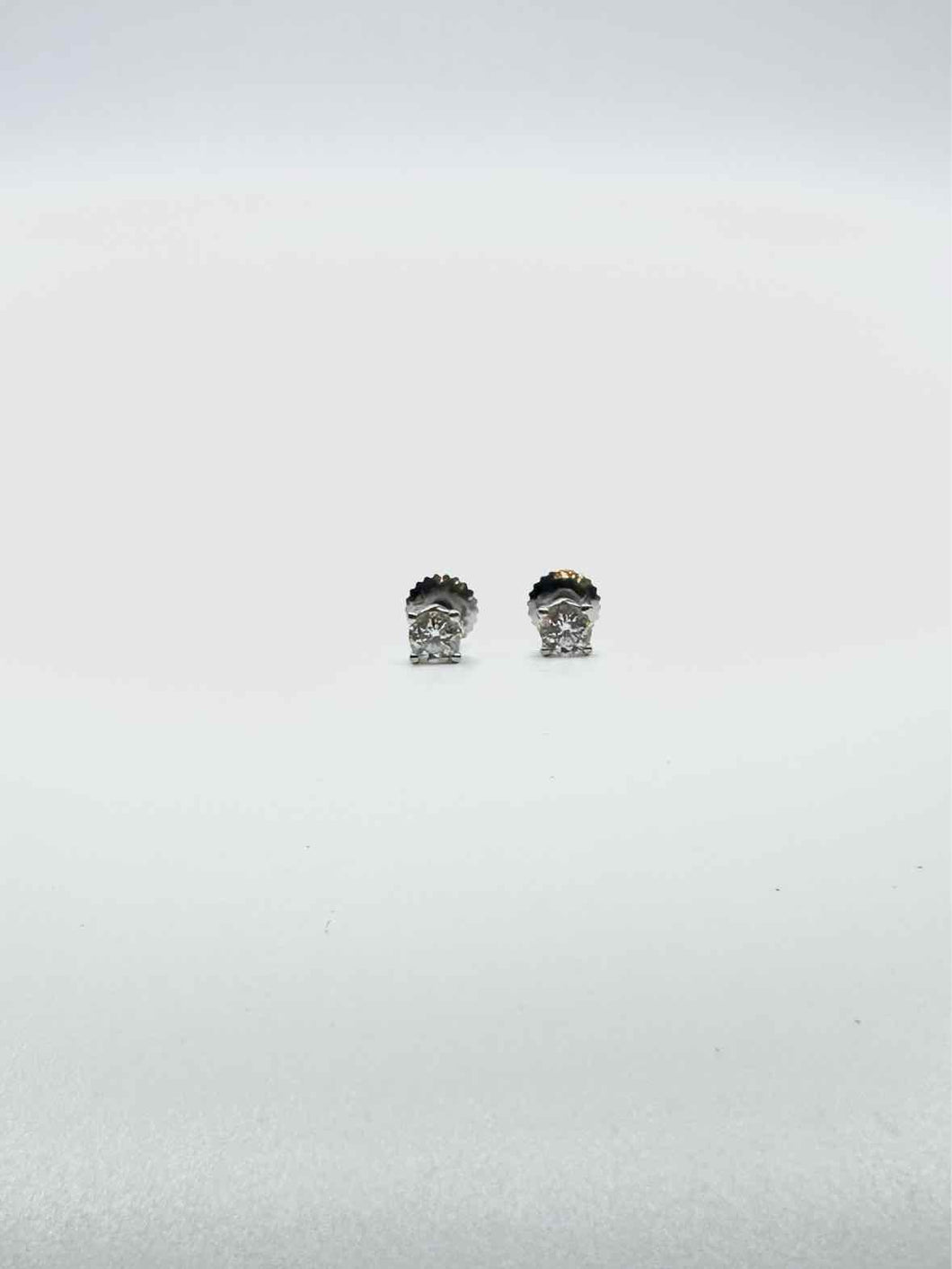 Fine Jewelry White Gold Pierced Earrings