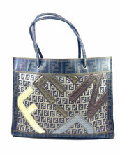 Load image into Gallery viewer, FENDI Brown Coated canvas Monogram Handbag
