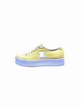 Load image into Gallery viewer, CELINE Size 9 Yellow Sneakers
