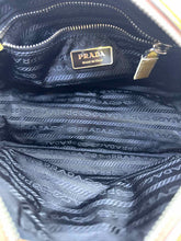 Load image into Gallery viewer, PRADA Purple, Beige Nylon Solid Handbag

