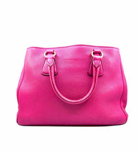 Load image into Gallery viewer, PRADA Pink Pebbled Leather Solid Handbag
