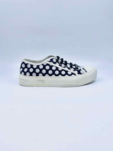Load image into Gallery viewer, CHRISTIAN DIOR Walk&#39;n&#39;Dior Size 7 Blue, white Polka Dot Sneakers
