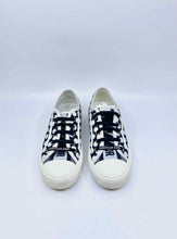 Load image into Gallery viewer, CHRISTIAN DIOR Walk&#39;n&#39;Dior Size 7 Blue, white Polka Dot Sneakers
