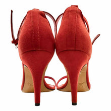 Load image into Gallery viewer, IRO Size 8 Red, Pink Suede Sandals
